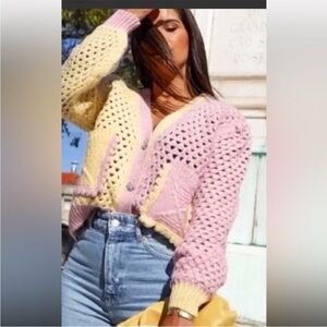 Zara Crochet Sweater